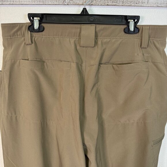 Under Armour Mens UA Storm Defender Pants 36X36 Bayou Khaki Cargo Utility - Picture 10 of 12